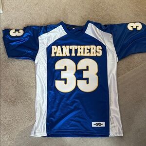 Tim Riggins Friday night lights Blue and White Panthers Jersey